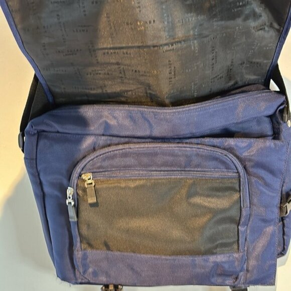 Ted Baker London navy blue nylon Crossbody messenger bag - Picture 5 of 11